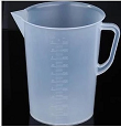 Plastic measuring cup
